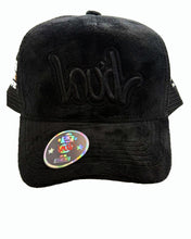 Load image into Gallery viewer, BLACK &amp; BLACK LOUD VELVET HAT
