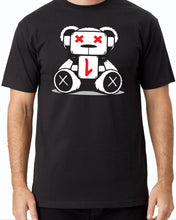 Load image into Gallery viewer, ROBOT BEAR TSHIRT/BLACK
