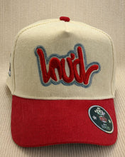 Load image into Gallery viewer, RED BEIGE LOUD CORDOROY 5 PANEL
