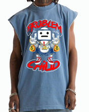 Load image into Gallery viewer, Problem child oversize wash denim
